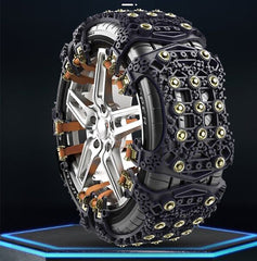 6Pcs Anti-skid Mud Ice Snow Chains Winter Safety For Car / SUV / Truck Tire Tyre