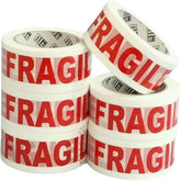 Fragile Tape Low Noise Packaging Parcel Packing Tape Strong 48mm x 66m - UK