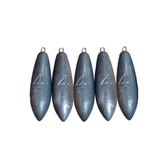 Mackerel Fishing weights 3oz, 4oz, 5oz available in 5, 10 & 20/ pack