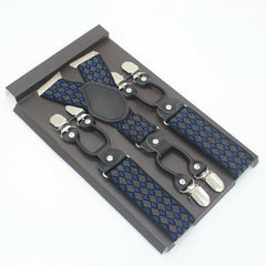 Business Men Adult Suspenders Clip Refined Non-slip Shoulder Straps - UK