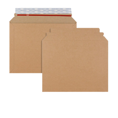 Corrugated Board 400 GSM Think Capacity Book Mailer Premium All Size Envelopes