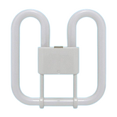 10x GR8 16W 2 pin Energy Saving 3500K White 2D Light Bulb Double D - UK