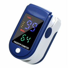 FDA Blood Monitor Heart Saturation Rate Finger Oximeter Pulse SpO2 Oxygen Meter
