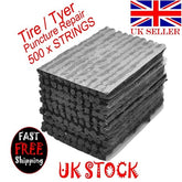 Tubeless Tyre Tire Puncture Repair Kit Strips Plug Bike Van Car Truck - 500Pcs