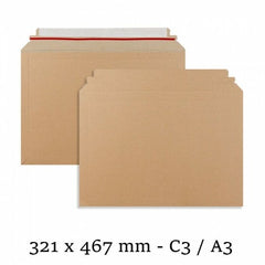 C3 A3 Capacity Book Mailer (E-Flute) Premium Corrugated Board - 400 GSM Thick