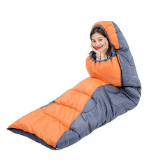 Winter Lightweight Sleeping Bag Outdoor Use for Hiking and Camping - 1300g