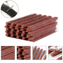 5-100 Tubeless Tire Tyre Puncture Repair Kit Strips Plug Car Van Truck Bike 10CM