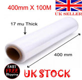 STRONG PALLET STRETCH SHRINK WRAP CAST PARCEL PACKING CLING FILM LONG WRAP - UK