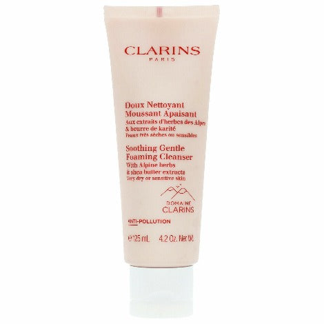 Clarins Soothing Gentle Foaming Cleanser 125ml Sealed - 100% Authentic