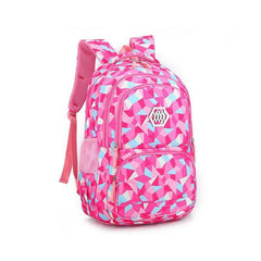 Geometric Pattern Backpack for Girls Boys Middle School Bag Elementary Bookbags