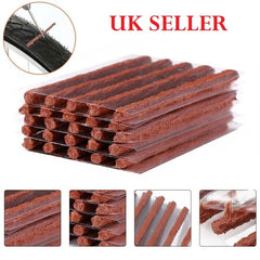 5-100 Tubeless Tire Tyre Puncture Repair Kit Strips Plug Car Van Truck Bike 10CM