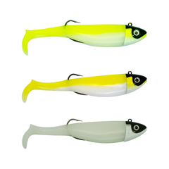Lures Bass Exciter sea fishing weedless lures, 20gm & 9cm 2 full lure/pack