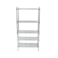 Heavy Duty 5 Tier Garage Shelving Unit Storage Shelves Shelf Racking Wire Shelf