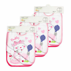 Baby Girl Bibs Feeding Dribble Baby Bibs 3 in a Pack Baby Bibs