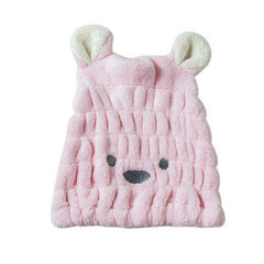 Quick Dry Hair Turban Hair Drying Towel Wrap Turban Head Hat