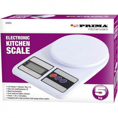 ELECTRONIC KITCHEN SCALE LCD WEIGHING FOOD DIET WEIGHT BALANCE COOKING - 5KG