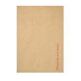 HARD CARD BOARD BACK BACKED 'PLEASE DO NOT BEND' ENVELOPE BROWN A3 A4 A5 A6- UK