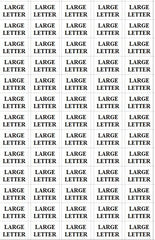 LARGE LETTER Small Labels Stickers Self Adhesive Printed Mail sticker