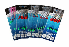 Saltwater Fishing 7 hook size 2 fishing mackerel feather lure sea Bait Fish