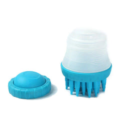 Dog Washer Bath Massage Brush for Pet Cleaning - Random Colour