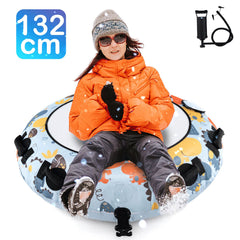 52 Inches Heavy Duty Snow Tube with Premium Oxford Cover
