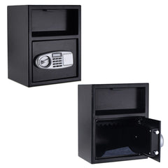 Electronic Security Safe Box with 2 Manual Override Keys for Home Office