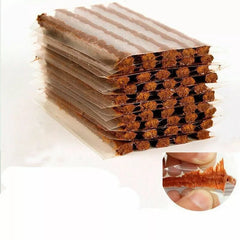 10CM Tubeless Tire Tyre Puncture Repair Kit Strips Plug Car Van Truck Bike -UK