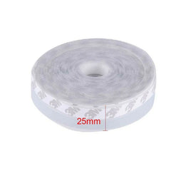 10M Door Seal Strip Bottom Self Adhesive Weather Stripping Soundproof For Window