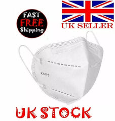 100X Face Mask CE FFP2 Face Cover Breathable Reusable Prevention Anti Bacterial