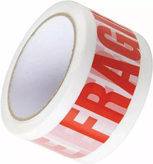 FRAGILE ECONOMY PACKAGING TAPE 48MM 2" X 66M - UK