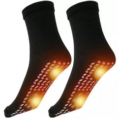 Winter Socks Increase Friction Massage Socks Keep Foot Warmth - Black 1 Pair