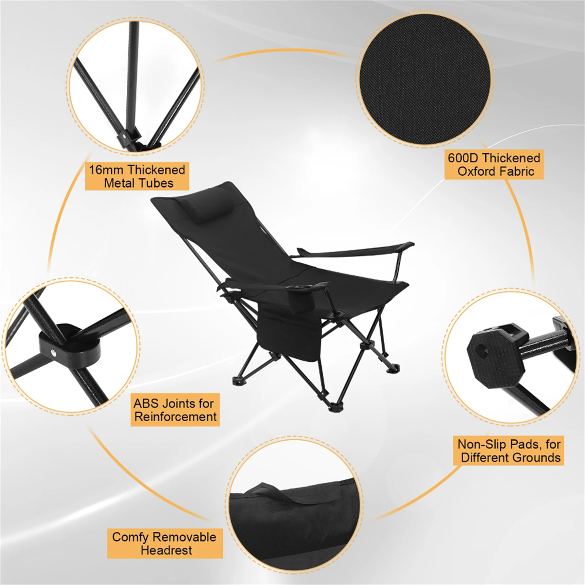 Armchair/Dining Chair/Office Chair/Camping Fishing Chair