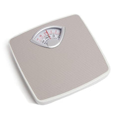 130kg Mechanical Dial Bathroom Scales Weighing Scale Body Weight Lost Fat White.