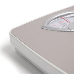 130kg Mechanical Dial Bathroom Scales Weighing Scale Body Weight Lost Fat White.