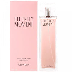 CALVIN KLEIN ETERNITY MOMENT 100ML EDP SPRAY FOR HER - 100% Authentic Guaranteed