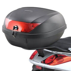 52L 2 Helmet Motorcycle Top Back Box Luggage Storage Motorbike Moped Universal