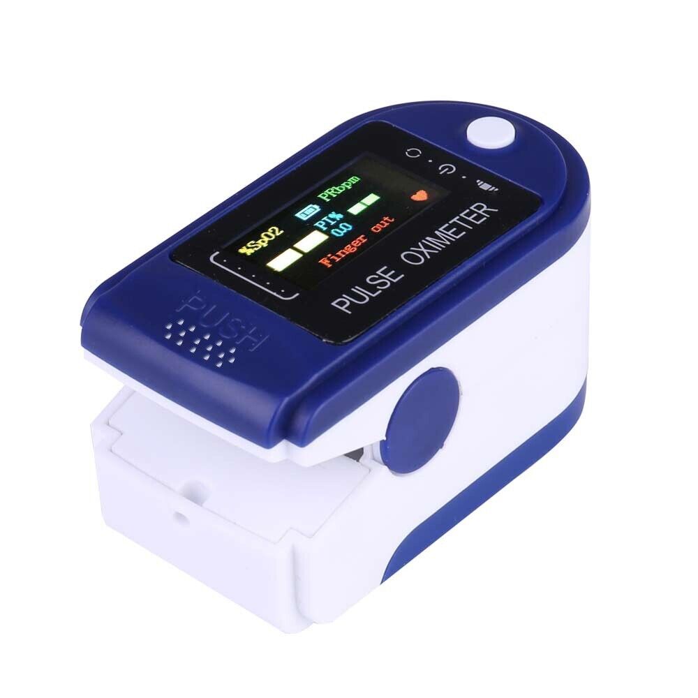 Finger Pulse Rate Monitor Oximeter Oxygen Saturation Meter Sp02 Professional-UK