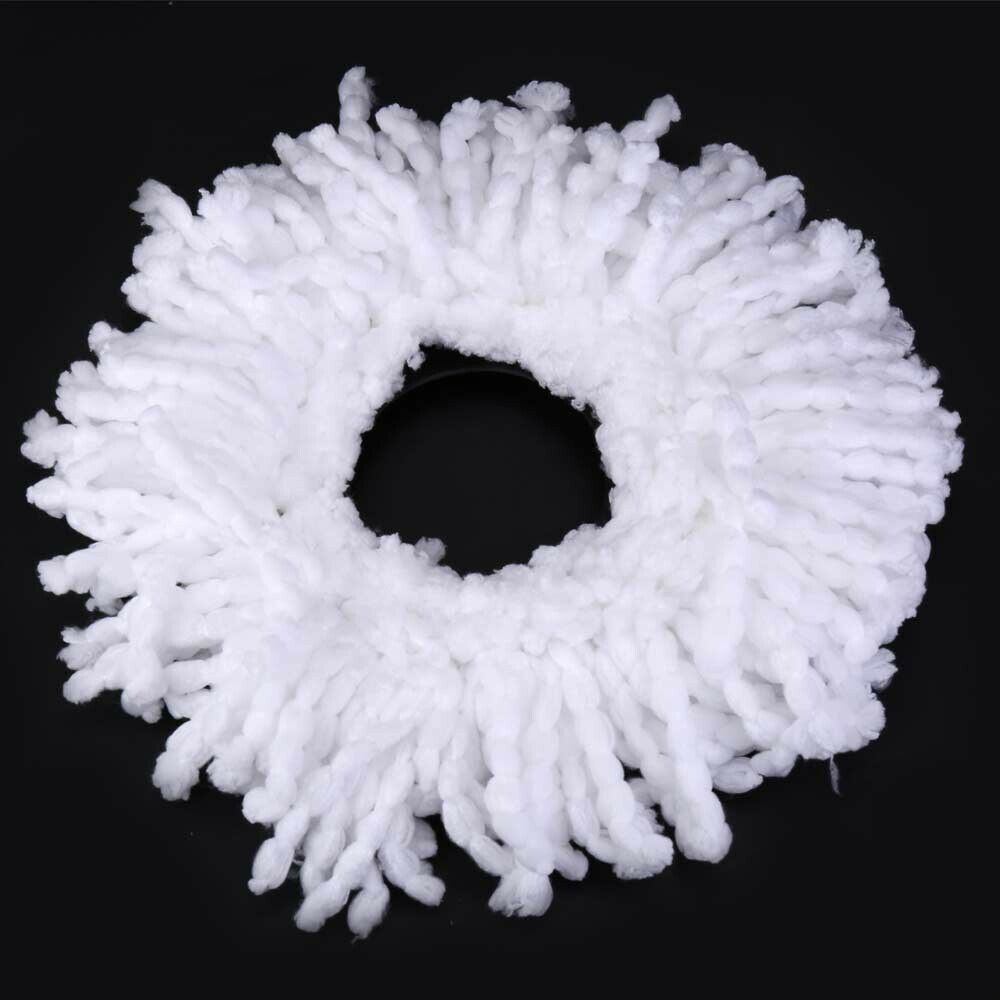 2pcs Replacement Mop Micro Fiber Head Refill for 360 Degree Rotating Spin Magic 