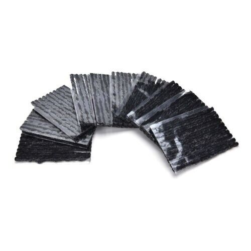 100x Tubeless Tire Tyre Puncture Repair Kit Strips Plug Car cycling Bike