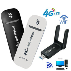 Wireless 4G LTE USB WiFi Modem Dongle Unlocked Network Adapter Hotspot Router UK