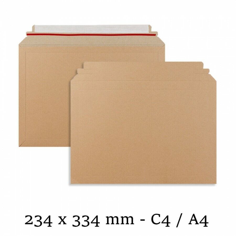 C4 A4 Capacity Book Mailer (E-Flute) Premium Corrugated Board - 400 GSM Thick