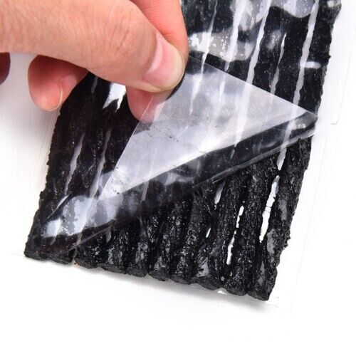 100 x Tubeless Tire Tyre Puncture Repair Kit 4" Strips Plug Car Van Truck Bike