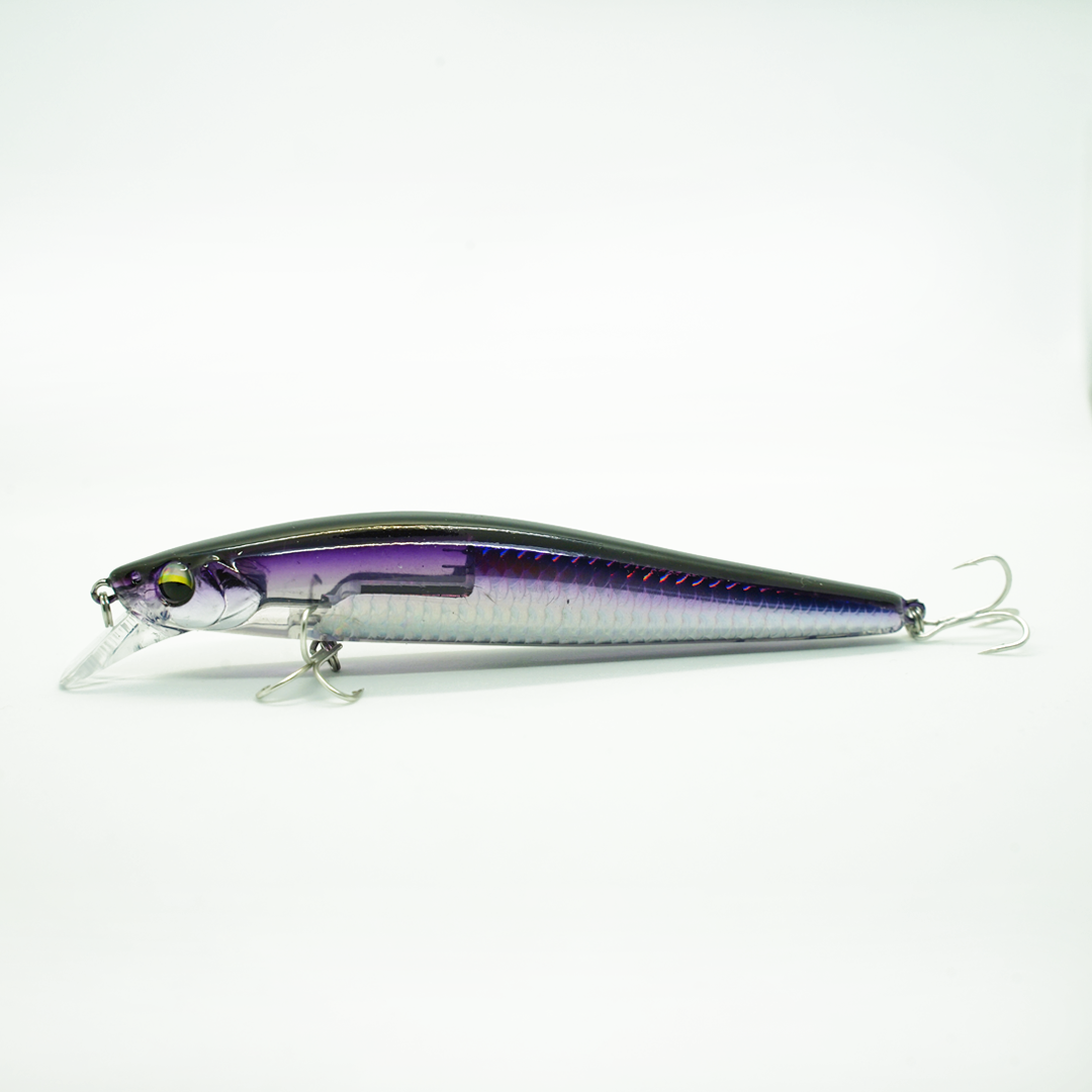 Floating Diving Minnow Lure Bait Crank Bait Pike Perch Bass Fishing Tackle