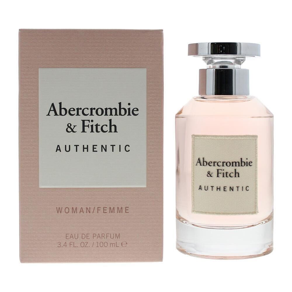 Abercrombie & Fitch Authentic Woman Eau de Parfum 100ml Spray For Her - NEW. EDP