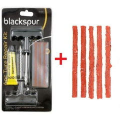 Tubeless Tire Tyre Puncture Repair Kit 4" Strips Plug Car Van Truck Bike