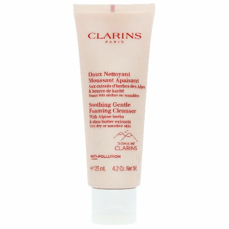 Clarins Soothing Gentle Foaming Cleanser 125ml Sealed - 100% Authentic 