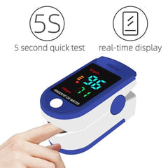 Digital Fingertip Pulse Oximeter Mini SpO2 Oxygen Saturation Monitor PR Pulse-UK