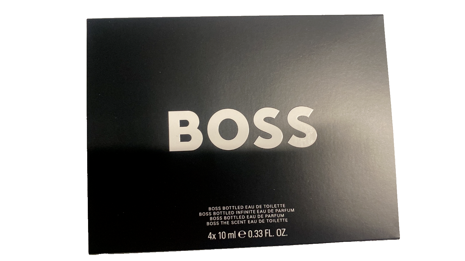 HUGO BOSS MINIATURE SET THE SCENT, INFINITE, BOTTLED EDP & EDT, GIFT SET 4X10ML