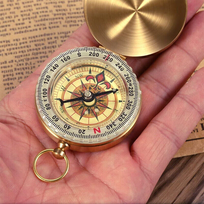 Camping Survival Compass Glow in the Dark Military Compass Survival Gear UK 