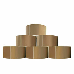 STRONG BROWN PARCEL PACKING PACKAGING TAPE SELLOTAPE CARTON SEALING 48MM X 66M